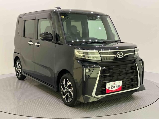 タントカスタムＸ両側パワースライドドアー　１オーナ　電動格納式ミラー　禁煙車　シートヒーター　ＬＥＤヘッドライト　バックカメラ　スマートキー　キーフリー　アルミホイール　記録簿　ＡＢＳ　エアバック　ナビ（山口県）の中古車