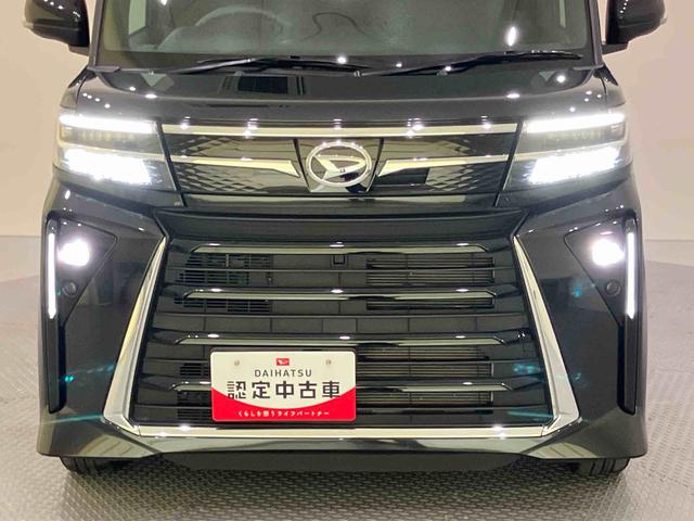 タントカスタムＸ両側パワースライドドアー　１オーナ　電動格納式ミラー　禁煙車　シートヒーター　ＬＥＤヘッドライト　バックカメラ　スマートキー　キーフリー　アルミホイール　記録簿　ＡＢＳ　エアバック　ナビ（山口県）の中古車