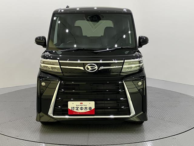 タントカスタムX両側パワースライドドアー 衝突回避支援ブレーキ機能 電動格納式ミラー シートヒーター LEDヘッドライト バックカメラ Aストップ スマートキー レーンアシスト オートLED キーフリー ABS(山口県)の中古車