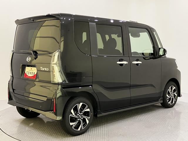 タントカスタムX両側パワースライドドアー 衝突回避支援ブレーキ機能 電動格納式ミラー シートヒーター LEDヘッドライト バックカメラ Aストップ スマートキー レーンアシスト オートLED キーフリー ABS(山口県)の中古車