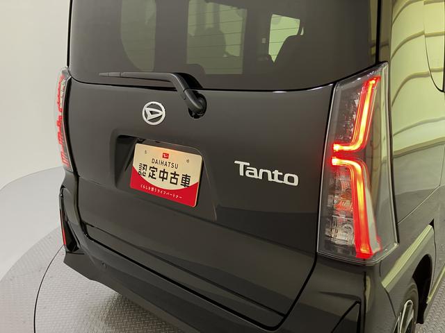 タントカスタムX両側パワースライドドアー 衝突回避支援ブレーキ機能 電動格納式ミラー シートヒーター LEDヘッドライト バックカメラ Aストップ スマートキー レーンアシスト オートLED キーフリー ABS(山口県)の中古車