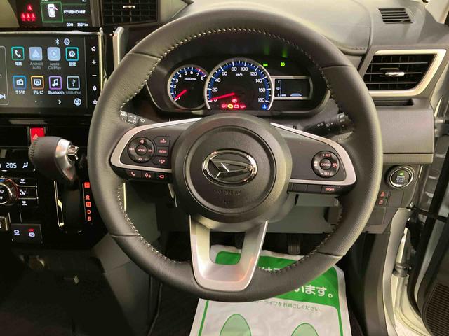 トールカスタムＧ　ターボディスプレイオーディ　アダプティブクルコン　誤発進抑制　両側オートスライドドア　ＬＥＤヘッドランプ　電動格納ドアミラー　ターボ　アルミ　ＴＶ　キーフリー　スマートキー　ＬＫＡ　オートハイビーム（山口県）の中古車