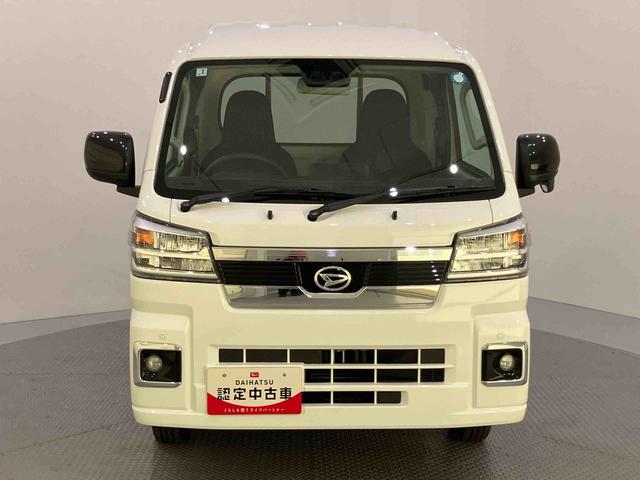 ハイゼットトラックジャンボエクストラレーンキープ　電動格納　パートタイム４ＷＤ　ＬＥＤヘットライト　運転席エアバッグ　ＡＢＳ　アイドリング　緊急ブレーキ　作業灯　ＣＶＴ　エアコン　パワーステアリング　パワーウィンドウ（山口県）の中古車