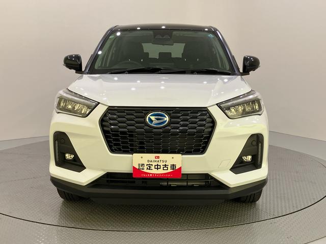 ロッキープレミアムG HEV衝突軽減B 車線逸脱警報システム 電動格納ドアミラー レーダークルコン Aストップ LEDヘッドライト キーフリーシステム スマートキー アルミホイール シートヒーター オートLED エアバッグ(山口県)の中古車