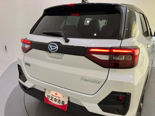 ロッキープレミアムG HEV衝突軽減B 車線逸脱警報システム 電動格納ドアミラー レーダークルコン Aストップ LEDヘッドライト キーフリーシステム スマートキー アルミホイール シートヒーター オートLED エアバッグ(山口県)の中古車