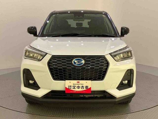 ロッキープレミアムＧ　ＨＥＶディスプレイオーディ　衝突軽減Ｂ　電動格納ドアミラー　Ａストップ　ＬＥＤヘッドライト　キーフリーシステム　スマートキー　アルミホイール　シートヒーター　オートＬＥＤ　エアバッグ　ＡＢＳ　全周カメラ（山口県）の中古車