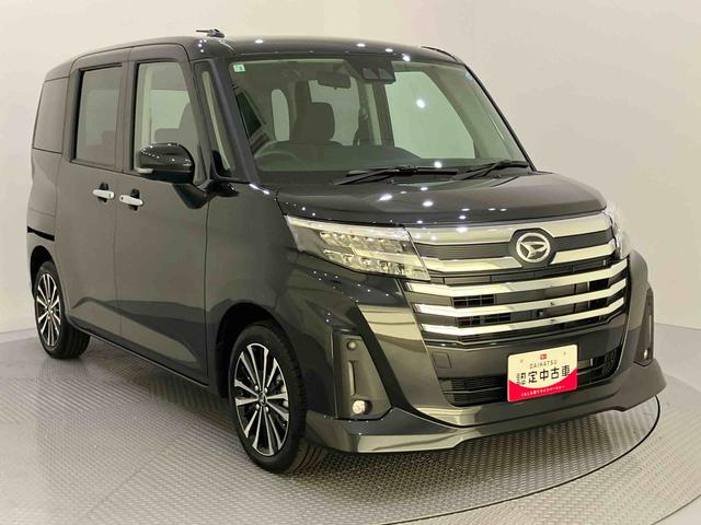 トールカスタムG ターボディスプレイオーディ 誤発進抑制 両側オートスライドドア LEDヘッドランプ 電動格納ドアミラー ターボ アルミ TV キーフリー エコアイドリングストップ スマートキー LKA オートハイビーム(山口県)の中古車