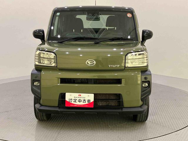 タフトＧ前後ブレーキサポート　オートＬＥＤ　運転席シートヒーター　ＬＥＤ　１オーナー　スカイルーフ　電動格納ミラー　スマートキー　車線逸脱防止　アルミホイール　キーフリー　ＡＢＳ　エアバック（山口県）の中古車