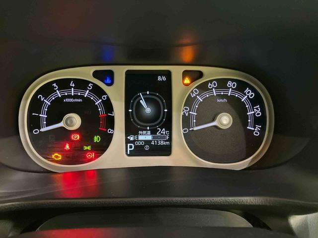 ムーヴキャンバスストライプスＧ両パワースライドドア　全方位カメラ装着車　レーダーブレーキ　電動格納式ドアミラー　アイドリングストップ機能　Ｓヒーター　スマートキー＆プッシュスタート　ＬＥＤヘッドライト　車線逸脱警告　キーフリー（山口県）の中古車