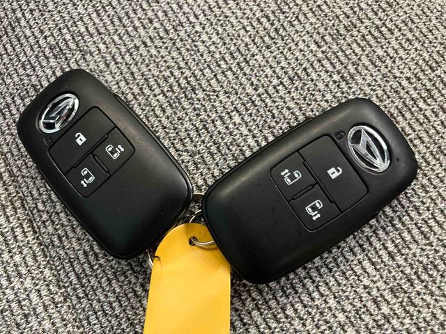 ムーヴキャンバスストライプスＧ両パワースライドドア　全方位カメラ装着車　レーダーブレーキ　電動格納式ドアミラー　アイドリングストップ機能　Ｓヒーター　スマートキー＆プッシュスタート　ＬＥＤヘッドライト　車線逸脱警告　キーフリー（山口県）の中古車