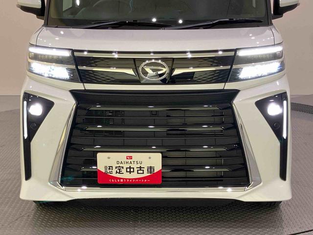 タントカスタムXディスプレイオーディ 両側パワースライドドアー 衝突回避支援ブレーキ機能 シートヒーター LEDヘッドライト バックカメラ Aストップ スマートキー レーンアシスト オートLED キーフリー ABS(山口県)の中古車