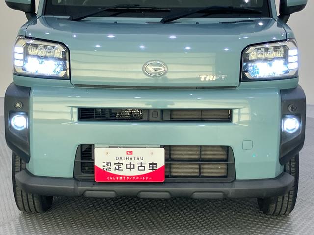 タフトＧ前後ブレーキサポート　禁煙　オートＬＥＤ　ＵＳＢ入力　運転席シートヒーター　ＬＥＤ　バックカメラ　スカイルーフ　電動格納ミラー　スマートキー　車線逸脱防止　アルミホイール　キーフリー　ＡＢＳ　ＥＴＣ（山口県）の中古車
