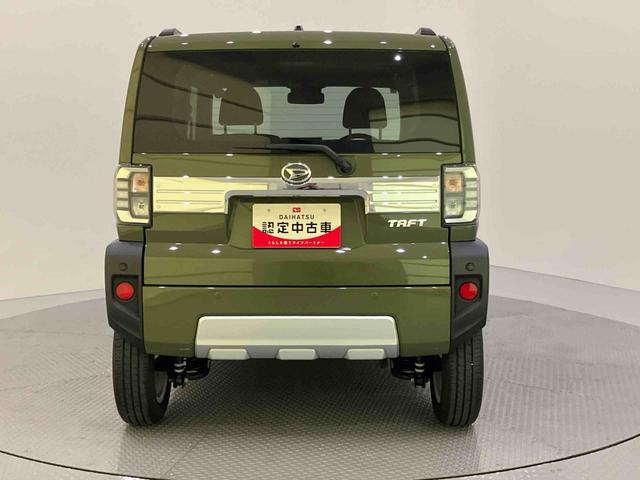 タフトＧターボ　クロムベンチャー追従走行　電動格納ミラー　ＬＥＤライト　レーンアシスト　シートヒータ付き　オートマチックハイビーム　キーフリー　アルミ　ターボ　エアバッグ　ＡＢＳ　アイドリングＳＴＯＰ　グラスルーフ　全周囲Ｍ（山口県）の中古車