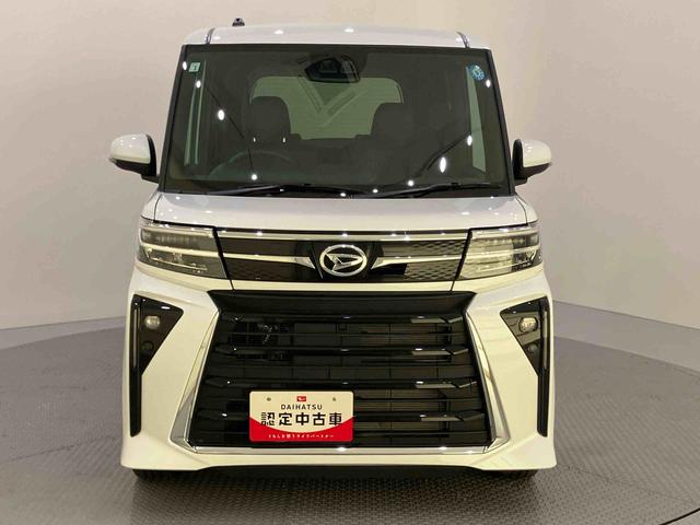 タントカスタムＲＳアイドリング　被害軽減ブレーキ　車線逸脱防止　リアカメラ　運転席エアバッグ　シートヒータ　電動格納ミラー　ＬＥＤヘットライト　ターボ　スマートキ−　キーフリーキー　オートハイビーム　ＡＢＳ（山口県）の中古車