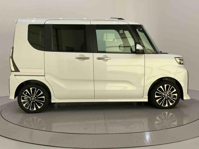 タントカスタムＲＳアイドリング　被害軽減ブレーキ　車線逸脱防止　リアカメラ　運転席エアバッグ　シートヒータ　電動格納ミラー　ＬＥＤヘットライト　ターボ　スマートキ−　キーフリーキー　オートハイビーム　ＡＢＳ（山口県）の中古車