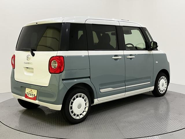 ムーヴキャンバスストライプスG両パワースライドドア 全方位カメラ装着車 Sヒーター スマートキー&プッシュスタート キーフリー ABS エアバック(山口県)の中古車