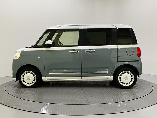 ムーヴキャンバスストライプスG両パワースライドドア 全方位カメラ装着車 Sヒーター スマートキー&プッシュスタート キーフリー ABS エアバック(山口県)の中古車