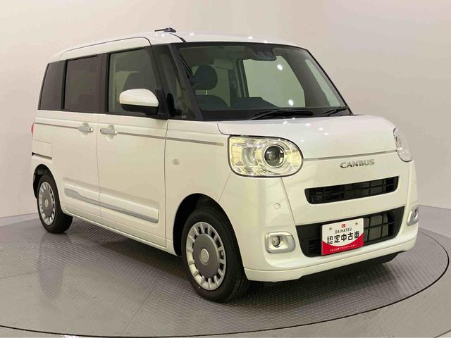ムーヴキャンバスセオリーGWパワスラ ワンオーナー車 シートヒータ USB 衝突軽減ブレーキ レーンキープアシスト 電動格納式ミラー アイドリングストップ車 Bカメラ スマートキー エアバッグ ATハイビーム キーレス ABS(山口県)の中古車