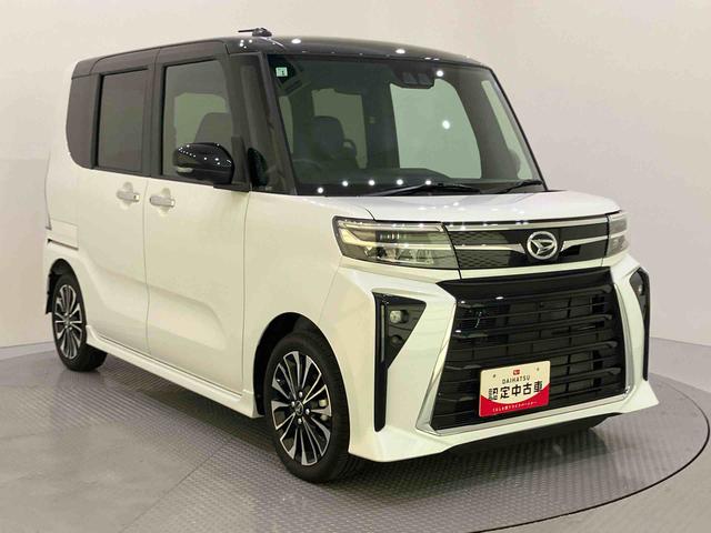 タントカスタムＲＳリミテッド衝突軽減装置　アダプティブクルコン　レーンアシスト　ターボ車　両側パワースライドドア　ＥＴＣ　シートヒーター　スマートキー　ＬＥＤヘッドランプ　アルミホイール　キーフリー　アイドリングストップ　ＡＢＳ（山口県）の中古車