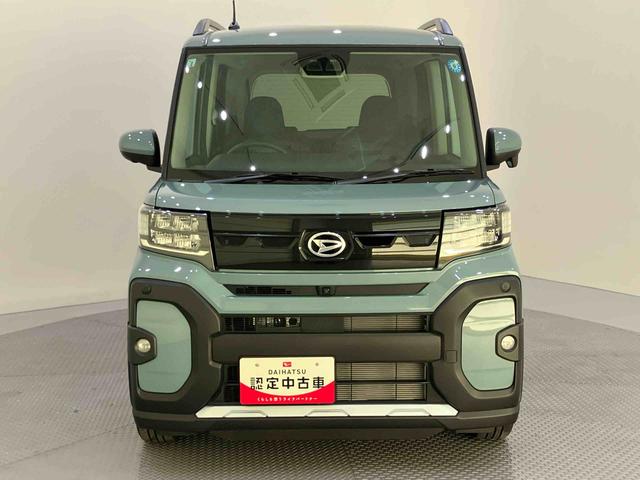 タントファンクロスターボリミテッド衝突軽減システム　ターボ車　ＬＥＤヘッド　アダプティブクルーズコントロール　シートヒーター　両側電動スライドドア　ＥＴＣ　エコアイドル　レーンキープ　キーフリー　アルミホイール　バックカメラ　ＡＢＳ（山口県）の中古車