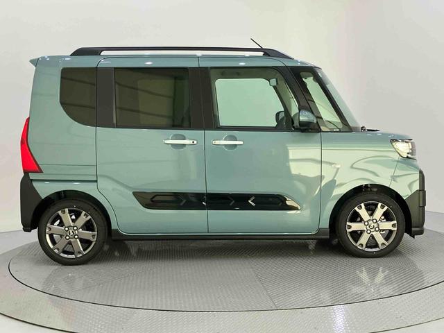 タントファンクロスターボリミテッド衝突軽減システム　ターボ車　ＬＥＤヘッド　アダプティブクルーズコントロール　シートヒーター　両側電動スライドドア　ＥＴＣ　エコアイドル　レーンキープ　キーフリー　アルミホイール　バックカメラ　ＡＢＳ（山口県）の中古車