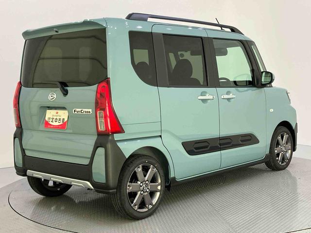 タントファンクロスターボリミテッド衝突軽減システム　ターボ車　ＬＥＤヘッド　アダプティブクルーズコントロール　シートヒーター　両側電動スライドドア　ＥＴＣ　エコアイドル　レーンキープ　キーフリー　アルミホイール　バックカメラ　ＡＢＳ（山口県）の中古車