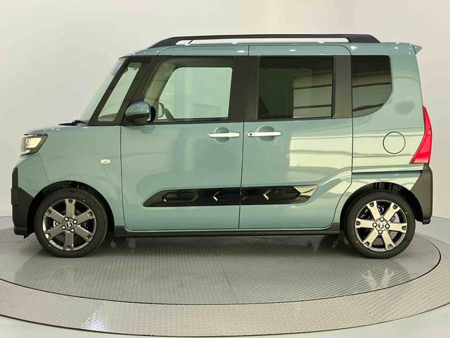 タントファンクロスターボリミテッド衝突軽減システム　ターボ車　ＬＥＤヘッド　アダプティブクルーズコントロール　シートヒーター　両側電動スライドドア　ＥＴＣ　エコアイドル　レーンキープ　キーフリー　アルミホイール　バックカメラ　ＡＢＳ（山口県）の中古車