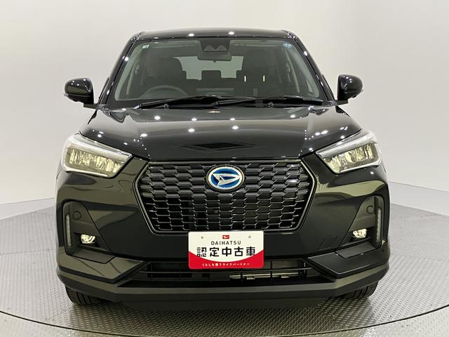 ロッキープレミアムG HEVアラウンドビューモニター 追突被害軽減ブレーキ 追従走行 電動格納式ドアミラー Aストップ LEDヘッドライト アルミ 車線逸脱警報システム シートヒーター キーフリーシステム スマートキー ABS(山口県)の中古車