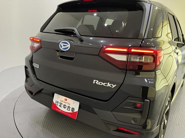 ロッキープレミアムG HEVアラウンドビューモニター 追突被害軽減ブレーキ 追従走行 電動格納式ドアミラー Aストップ LEDヘッドライト アルミ 車線逸脱警報システム シートヒーター キーフリーシステム スマートキー ABS(山口県)の中古車