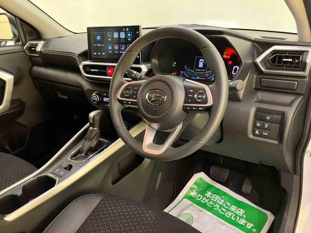 ロッキープレミアムG HEV追突被害軽減ブレーキ Rカメラ 追従走行 電動格納式ドアミラー Aストップ LEDヘッドライト アルミ 車線逸脱警報システム シートヒーター キーフリーシステム スマートキー オートハイビーム ABS(山口県)の中古車
