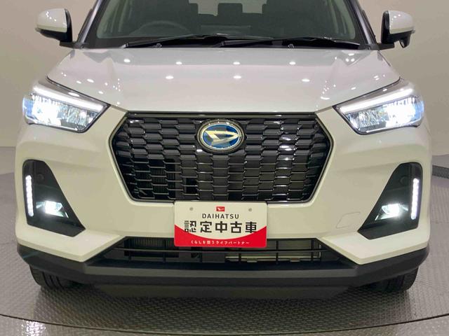 ロッキープレミアムG HEV追突被害軽減ブレーキ Rカメラ 追従走行 電動格納式ドアミラー Aストップ LEDヘッドライト アルミ 車線逸脱警報システム シートヒーター キーフリーシステム スマートキー オートハイビーム ABS(山口県)の中古車