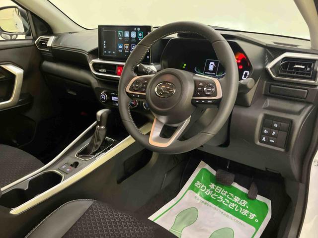 ロッキープレミアムG HEV追突被害軽減ブレーキ Rカメラ 追従走行 電動格納式ドアミラー Aストップ LEDヘッドライト アルミ 車線逸脱警報システム シートヒーター キーフリーシステム スマートキー オートハイビーム ABS(山口県)の中古車