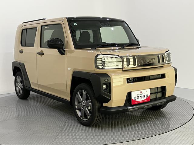 タフトG クロムベンチャースマートキープッシュスタート 被害軽減ブレーキ 車線逸脱警報装置 電動格納式ミラー ATハイビーム Bカメラ LEDヘッドライト キーフリー アルミ ガラスルーフ アダクティブクルーズコントロール(山口県)の中古車