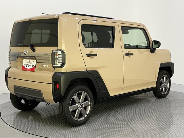 タフトG クロムベンチャースマートキープッシュスタート 被害軽減ブレーキ 車線逸脱警報装置 電動格納式ミラー ATハイビーム Bカメラ LEDヘッドライト キーフリー アルミ ガラスルーフ アダクティブクルーズコントロール(山口県)の中古車
