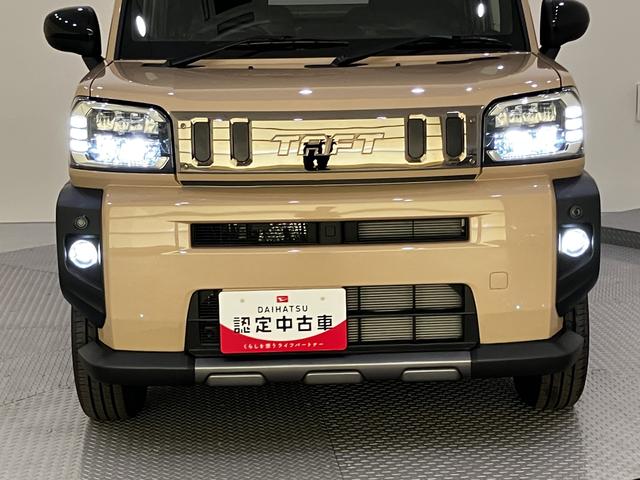 タフトG クロムベンチャースマートキープッシュスタート 被害軽減ブレーキ 車線逸脱警報装置 電動格納式ミラー ATハイビーム Bカメラ LEDヘッドライト キーフリー アルミ ガラスルーフ アダクティブクルーズコントロール(山口県)の中古車