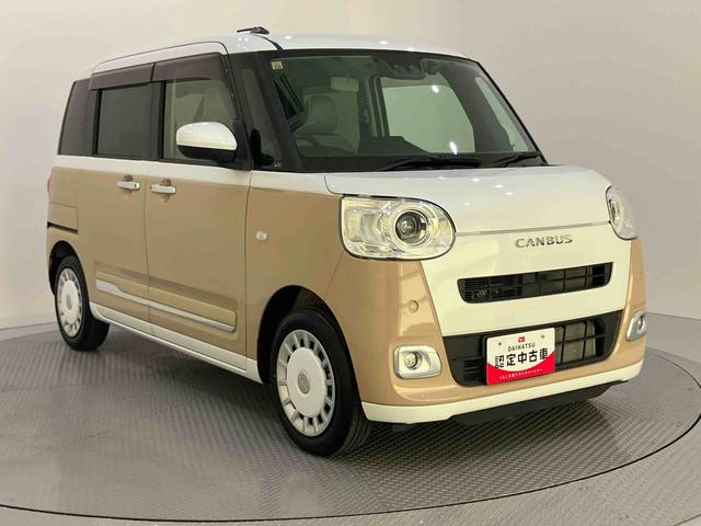 ムーヴキャンバスストライプスＧ両面パワースライドドア　Ｉ−ＳＴＯＰ　電格ミラー　ワンオーナー　シ−トヒ−タ−　ドラレコ　ＬＥＤヘッドライト　キーフリー　スマ−トキ−　エアバック　ＡＢＳ　Ｂカメラ付（山口県）の中古車