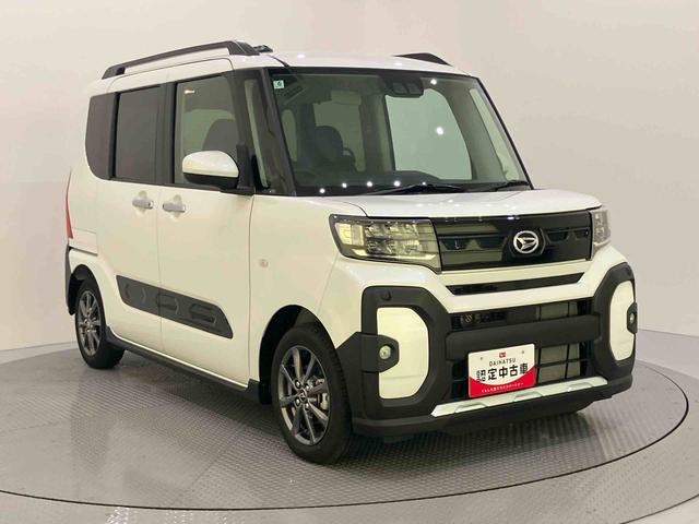 タントファンクロス前後ブレーキサポート Bカメラ 運転席シートヒーター 車線逸脱警報 エコアイドル LEDライト スマートキー 電動格納ミラー AHB キーレスエントリー アルミホイール エアバック ABS(山口県)の中古車