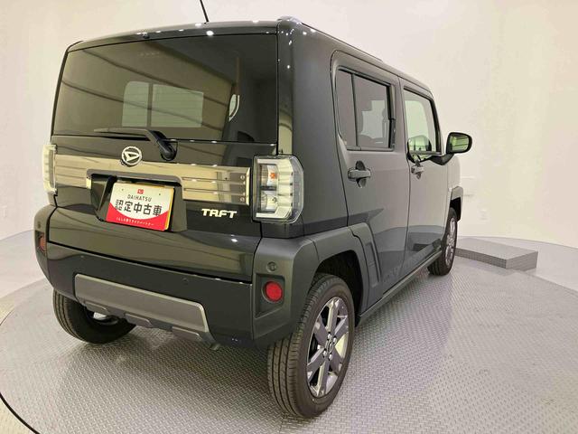 タフトGターボ クロムベンチャーキーレスエントリー Bカメ 電動格納式ドアミラー ターボ車 LEDヘッドライト レーンアシスト シートヒーター ABS オートマチックハイビーム エアバック アルミホイール アイドリングSTOP(山口県)の中古車