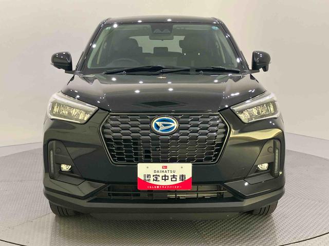 ロッキープレミアムG HEVアラウンドビューモニター 追突被害軽減ブレーキ 追従走行 電動格納式ドアミラー Aストップ LEDヘッドライト アルミ 車線逸脱警報システム シートヒーター キーフリーシステム スマートキー ABS(山口県)の中古車