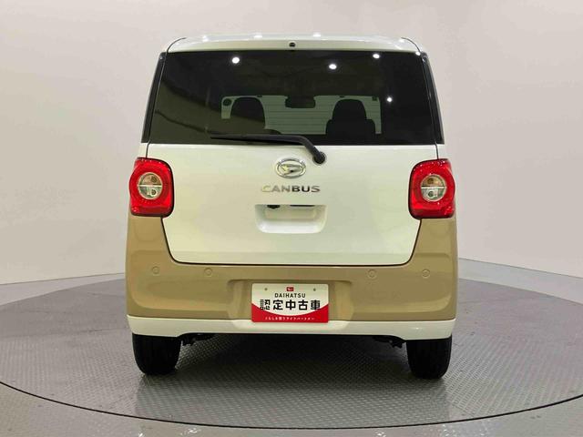 ムーヴキャンバスストライプスＧターボＬＥＤヘットライト　車線逸脱警告　シートヒータ　タ−ボ　キーフリー　スマートキー　ＡＢＳ　エアバッグ　ハイビームアシスト　前後ブレーキサポート（山口県）の中古車