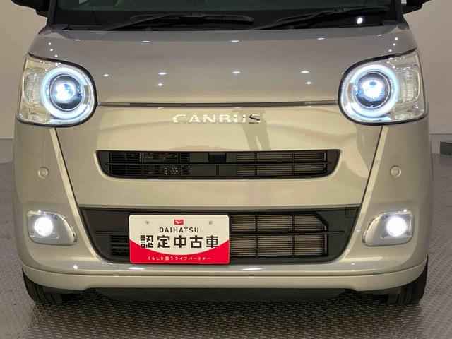 ムーヴキャンバスセオリーG運転席エアバッグ 衝突被害軽減システム キーレスエントリー スマートキー LEDヘッドランプ オートマチックハイビーム シートヒーター ディスプレイオーディオ 両側パワースライドドア(山口県)の中古車