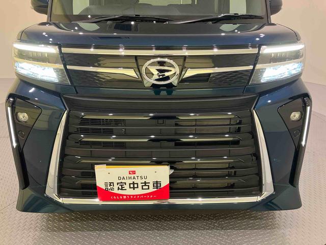 タントカスタムＸ衝突回避支援　両自動ドア　バックモニタ　オートミラー　シートヒーター　ＬＥＤヘッドライト　スマートキー　オートハイビーム　レーンキープアシスト　エアバック付き　キ−フリ−　ＡＢＳ　アルミホイール（山口県）の中古車