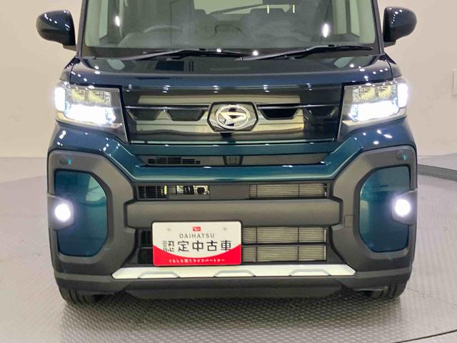 タントファンクロスターボ両側オートスライドドア 車線逸脱警告 電動格納ミラー アイドリングストップ機能 シ−トヒ−タ− キーレスエントリー LEDランプ スマートキー ターボ車 アルミホイール エアバック ABS リヤカメラ(山口県)の中古車