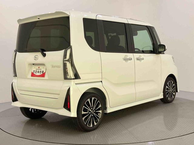 タントカスタムRSリミテッド両側電動パワースライドドア 誤発進抑制 ETC車載器 レーダークルーズ LEDライト 車線逸脱警報 シートヒーター スマートキー キーフリー アイドリングストップ ターボ アルミホイール エアバッグ(山口県)の中古車