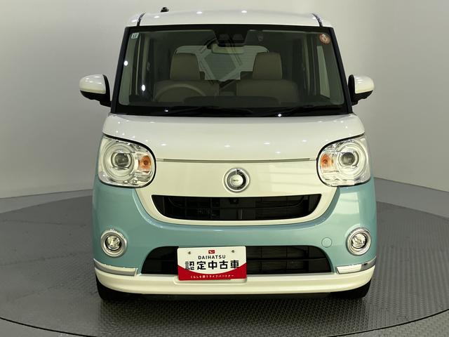 ムーヴキャンバスGブラックアクセントVS SAIII運転席エアバッグ 左右パワースライドドア 衝突軽減B 電格ミラー マルチカメラ Aストップ ワンオーナー車 レーンキープアシスト 運転席シートヒーター LED オートマチックハイビーム キーフリー(山口県)の中古車