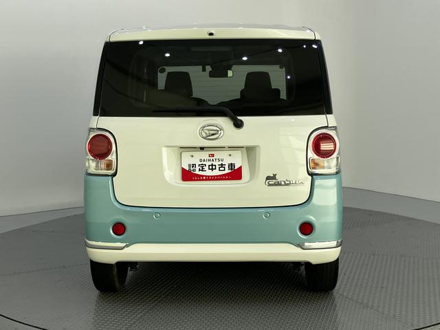 ムーヴキャンバスGブラックアクセントVS SAIII運転席エアバッグ 左右パワースライドドア 衝突軽減B 電格ミラー マルチカメラ Aストップ ワンオーナー車 レーンキープアシスト 運転席シートヒーター LED オートマチックハイビーム キーフリー(山口県)の中古車