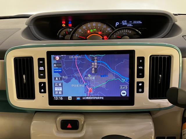 ムーヴキャンバスGブラックアクセントVS SAIII運転席エアバッグ 左右パワースライドドア 衝突軽減B 電格ミラー マルチカメラ Aストップ ワンオーナー車 レーンキープアシスト 運転席シートヒーター LED オートマチックハイビーム キーフリー(山口県)の中古車