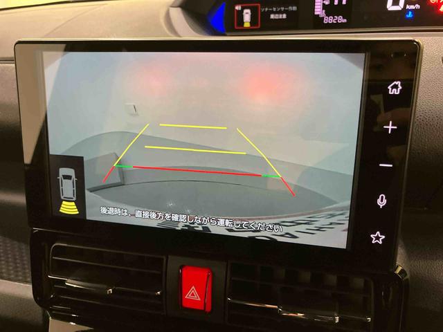 タントカスタムRSディスプレイオーディオ 運転席エアバッグ キーレスエントリー スマートキー LEDヘッドランプ 電動格納ミラー オートマチックハイビーム シートヒーター バックカメラ(山口県)の中古車