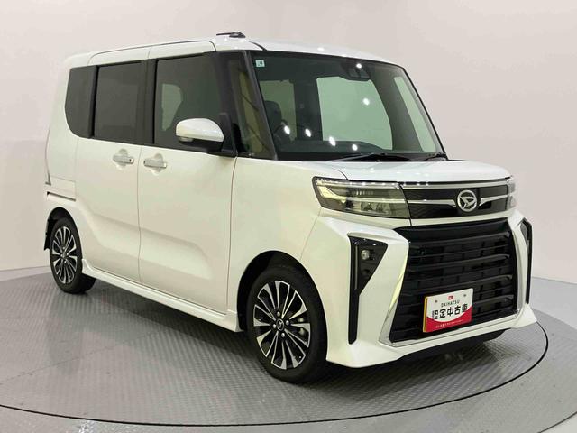 タントカスタムRSディスプレイオーディオ 運転席エアバッグ キーレスエントリー スマートキー LEDヘッドランプ 電動格納ミラー オートマチックハイビーム シートヒーター バックカメラ(山口県)の中古車