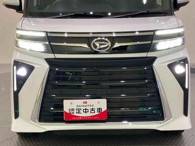 タントカスタムRSディスプレイオーディオ 運転席エアバッグ キーレスエントリー スマートキー LEDヘッドランプ 電動格納ミラー オートマチックハイビーム シートヒーター バックカメラ(山口県)の中古車